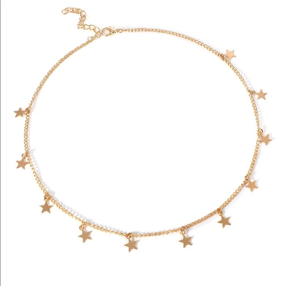 Gold Star π Necklace - Picture 3 of 5